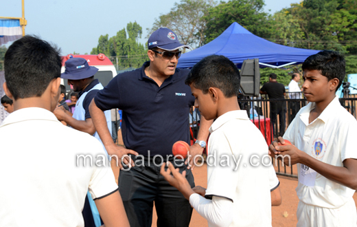 Anil Kumble in Mangalore